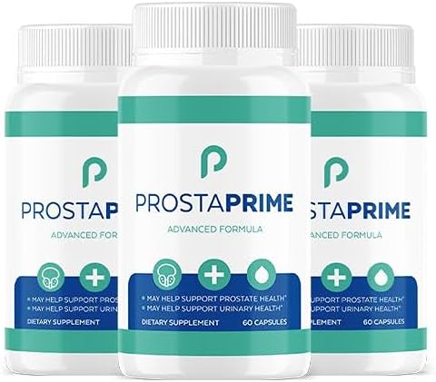 Official Prostate Health Capsules for Men ā ProstaPrime Natural Bladder Support & Urinary Flow with Saw Palmetto, Nettle Root & Pygeum, 3 Pack