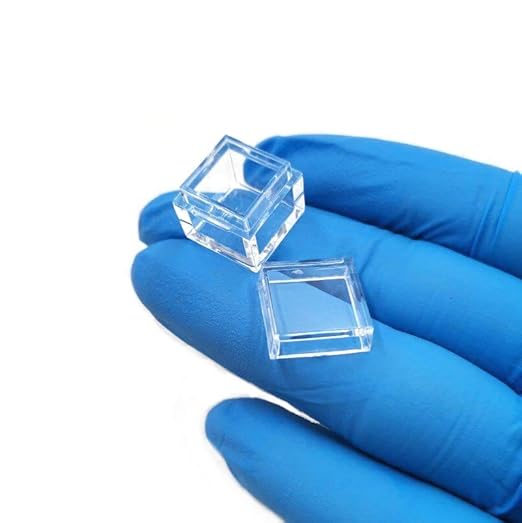 0.39" 10mm Iron Ferrum Metal Cube Fe up to 99.9% Pure Periodic Table Element Engraved Density Collection Science Education Display Block Cube + Acrylic Case Box - 1PC