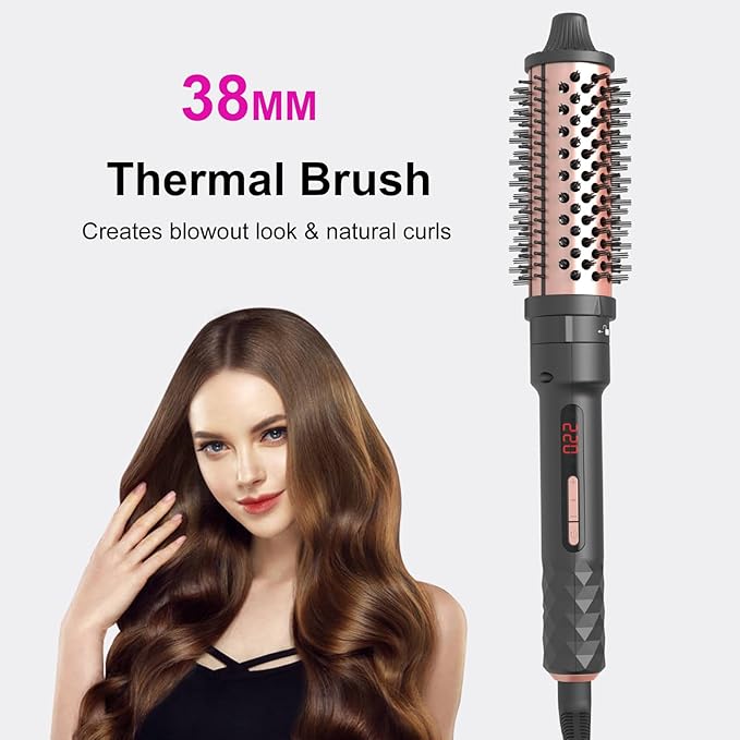 4 in1 Curling Iron,Curling Wand for Long Hair,Hair Crimper with Straightener and Curler Fuction,Wand Curling Iron with Heat Resistant Mat Glove