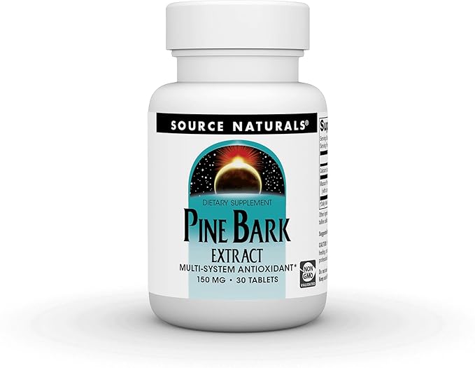 Source Naturals Pine Bark Extract - Multi-System Antioxidant* - 150mg - 30 Tablets