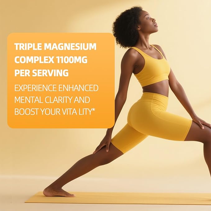 17-in-1 Triple Magnesium Complex Supplement,Magnesio Liquid Drops with Magnesium Glycinate & Citrate,Pineapple Flavor,Calm Mood,Muscle & Sleep for Adults,4 fl. oz 2Pack
