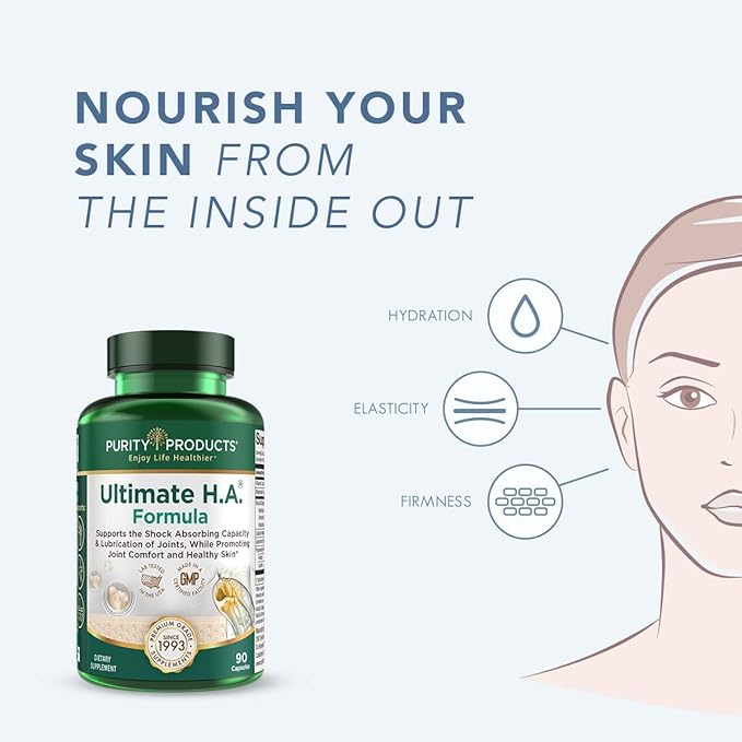 Purity Products Bundle - MyBiotin ProClinical + Ultimate H.A MyBiotin ProClinical (Biotin, MB40X Matrix, Astaxanthin) - Ultimate H.A. (BioCell Collagen, Quercetin, Hyaluronic Acid +More)