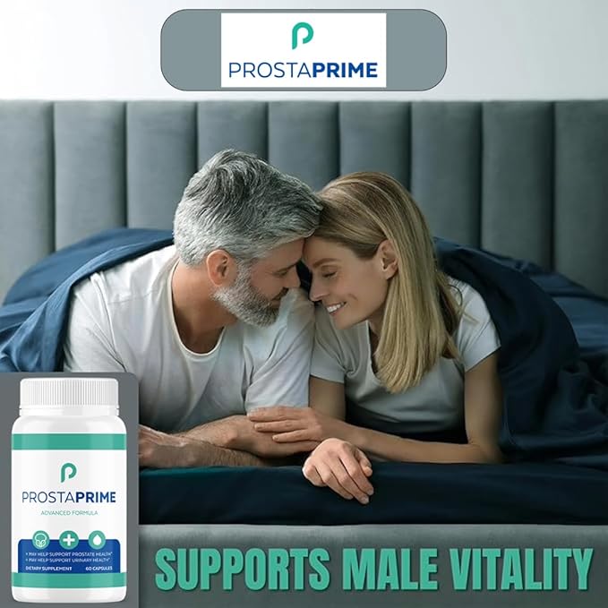 Official Prostate Health Capsules for Men ā ProstaPrime Natural Bladder Support & Urinary Flow with Saw Palmetto, Nettle Root & Pygeum, 3 Pack