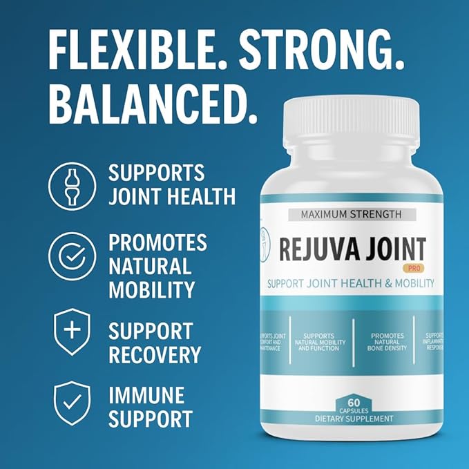 Rejuva Joint Maximum Strength Joint Support Supplement, 60 Capsules, Vitamins and Minerals (1)