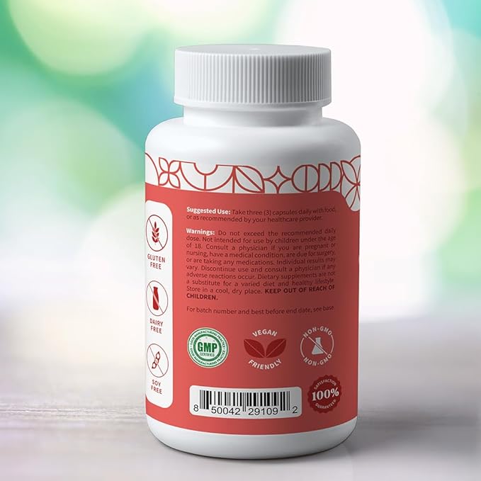 Pattern Wellness Cholesterol Complex Supplement - All-Natural Balancing Formula - Boost Overall Wellness - 3rd Party Lab Tested - 90 Vegan Capsules