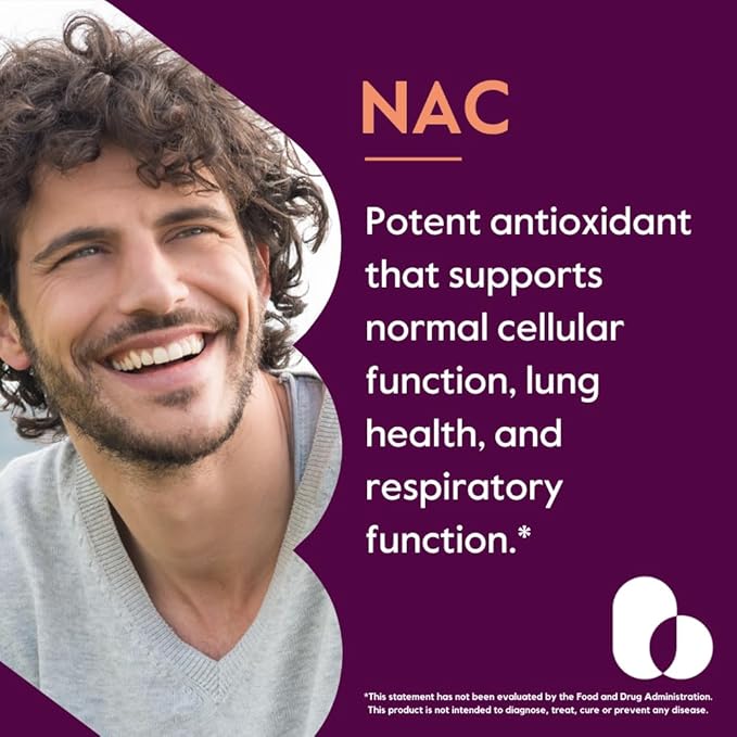 N-Acetyl L-Cysteine 600mg (NAC) (120 Vegetarian Capsules) (120 x 2) - No Stearates - Vegan - No Fillers - No Silica - No Gelatin - Gluten Free - Non GMO
