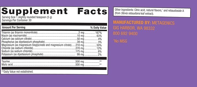 Metagenics MagActive Magnesium Muscle Powder - Highly Absorbable Magnesium Supplement for Workout Recovery - Aids Cramps, Spasms & Tightness - 150 g, Strawberry Lemonade Flavor