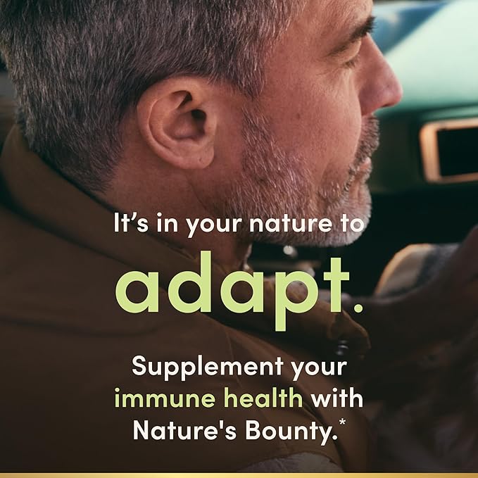 Nature's Bounty Vitamin D3 1000 IU, Immune Support, Helps Maintain Healthy Bones, 250 Rapid Release Softgels