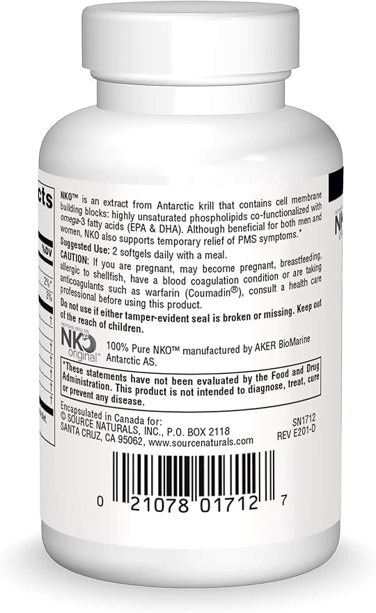 Source Naturals NKO Neptune Krill Oil 500mg - 30 Softgels