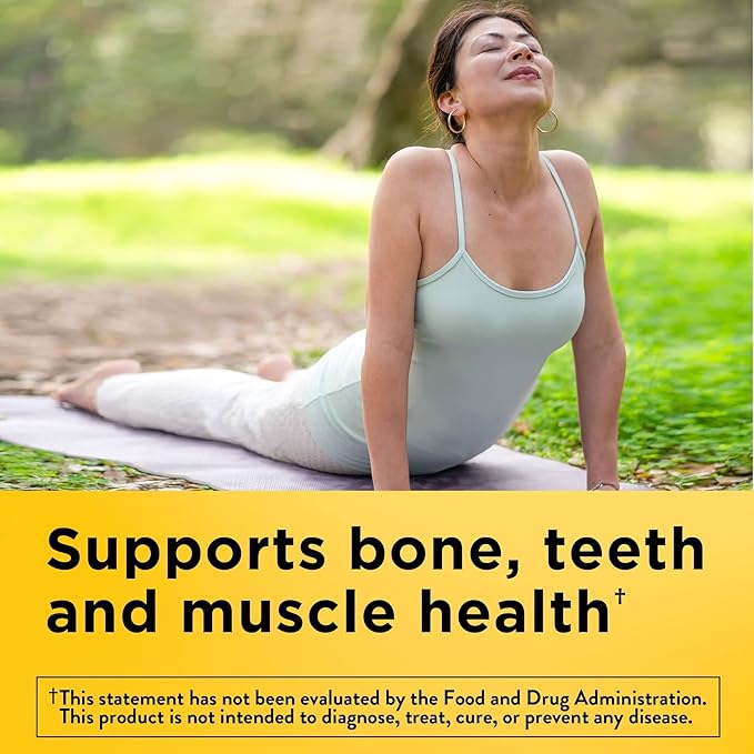 Nature Made Vitamin D3 1000 IU (25 mcg), Vitamin D Supplement for Bone, Teeth, Muscle and Immune Health Support, 300 Softgels, 300 Day Supply