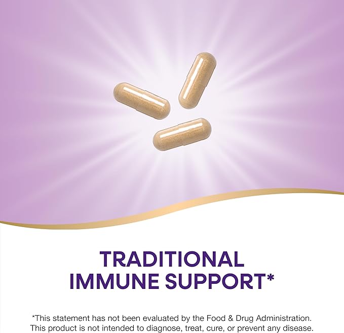 Nature's Way Astragalus Root - Astragalus Root Herbal Supplement - Traditional Immune Support* - Non-GMO Project Verified - Gluten & Dairy-Free - 180 Vegan Capsules