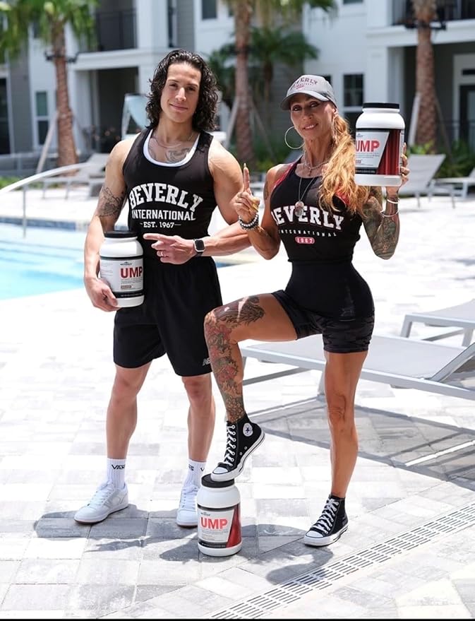 Beverly International UMP Protein Powder, Angel Food Cake. Unique Whey-Casein Ratio Builds Lean Muscle. Easy to Digest. No Bloat. (32.8 oz) 2lb .8 oz