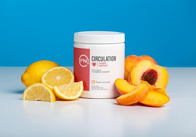 L-Arginine Complete, Peach Lemonade - 5000mg L Arginine, Nitric Oxide Booster, Natural Supplement, Increases Energy and Endurance