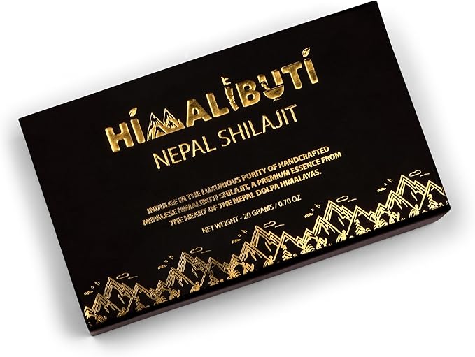 Nepal Shilajit Resin 20g,Black shilajit Resin, 85+ Trace Minerals,biolabs shilajit for Men,Mood Enhancer,WHO-GMP Certified,Testosterone Wellness nest
