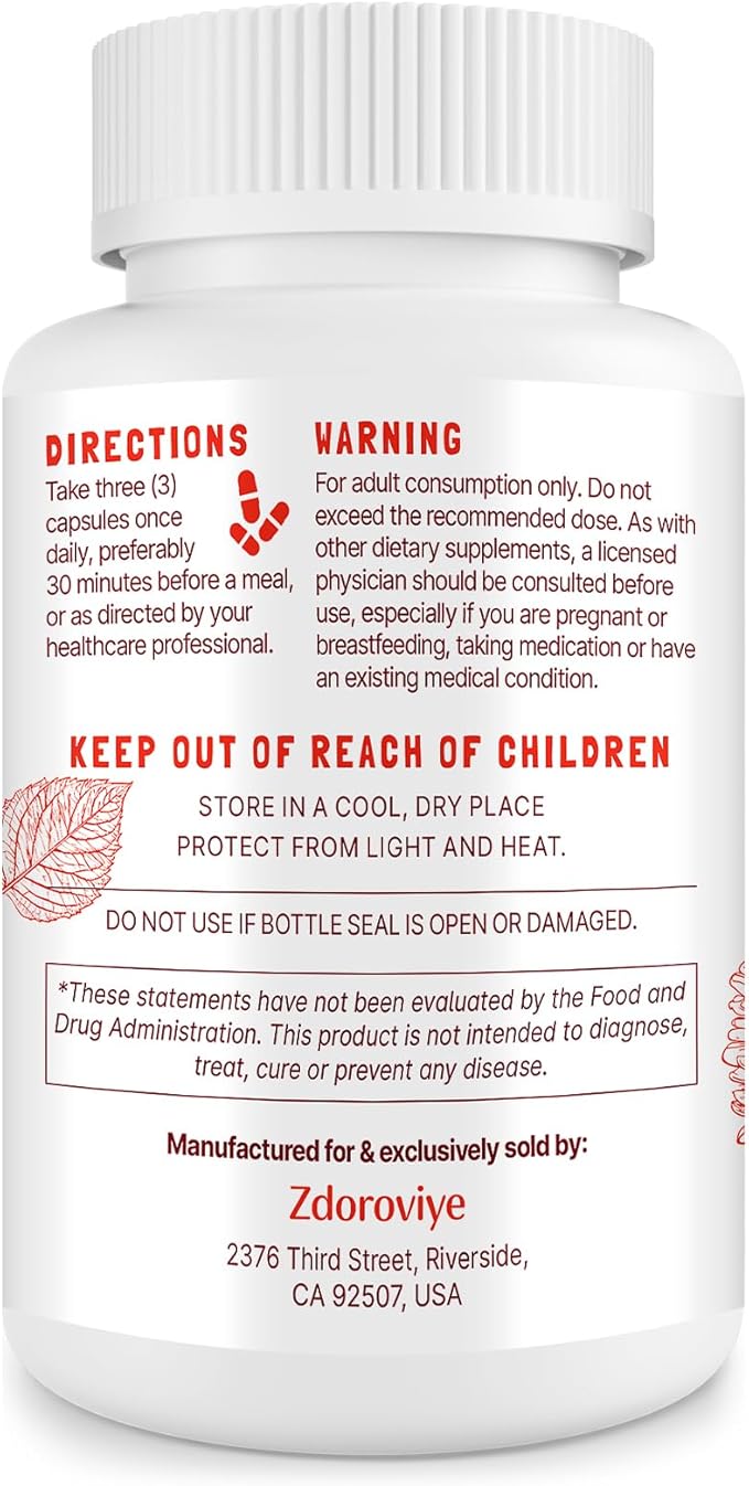 Nitric Oxide Supplement for Men (1 Bottle)
