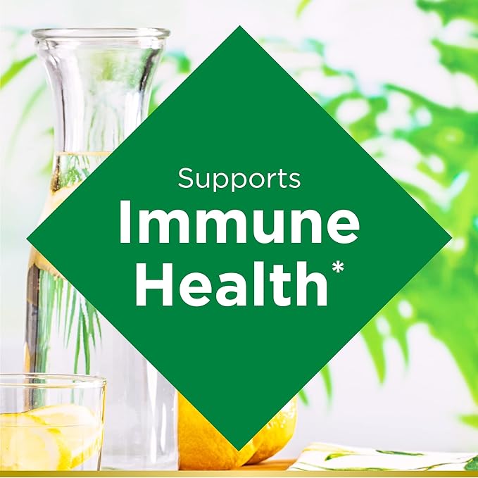 Nature's Bounty Vitamin D3 1000 IU Softgels, Immune Support, Promotes Healthy Bones, 1 Softgel per Day, Gluten Free, 350 Count