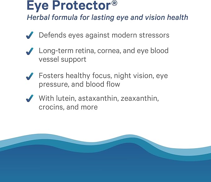 PURE SYNERGY Eye Protector | 100% Natural, Vegan Eye Health Supplement | with Organic Astaxanthin, Lutein, & Zeaxanthin | for Healthy Vision (60 Capsules)