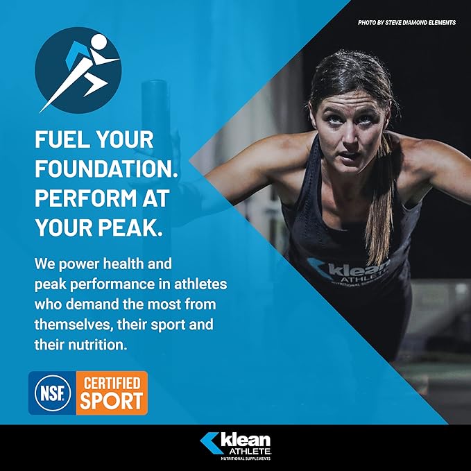 Klean ATHLETE Klean Magnesium | Supports Ability to Produce and Utilize Energy (ATP), Contract and Relax Muscles and Improves Recovery Time* | NSF Certified for Sport | 90 Vegetarian Capsules