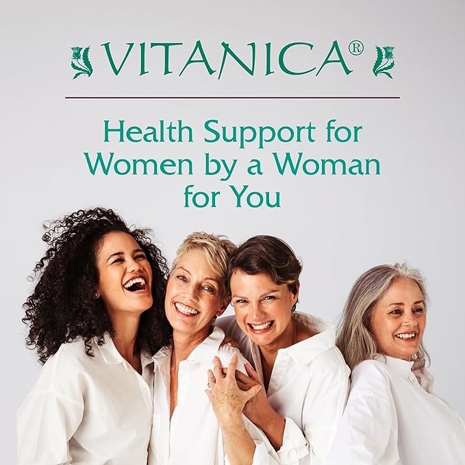 Vitanica Ovum A.M. - Egg Quality Support with Vitamin D3, Alpha Lipoic Acid & CoQ10 - Works Best with Ovum P.M. - Herbal Dietary Supplements - Lady - 30 Vegan Caps