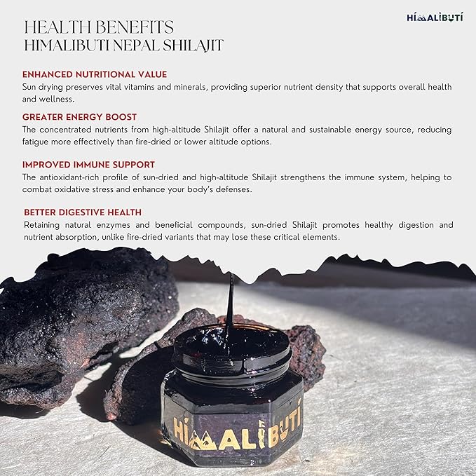 Nepal Shilajit Resin 20g, Pure Himalayan Shilajit for Men & Women shilajit Wellness nest,Pure Resin Organic,WHO-GMP Certified,Organic Testosterone Wellness