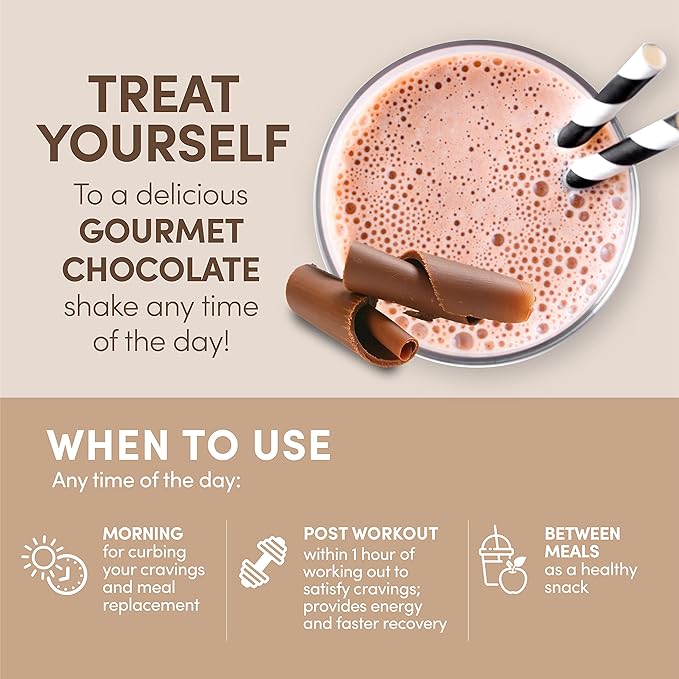 Designer Wellness, Designer Whey, Natural Whey Protein Powder with Probiotics, Fiber, and Key B-Vitamins for Energy, Gluten-Free, Gourmet Chocolate, 12oz