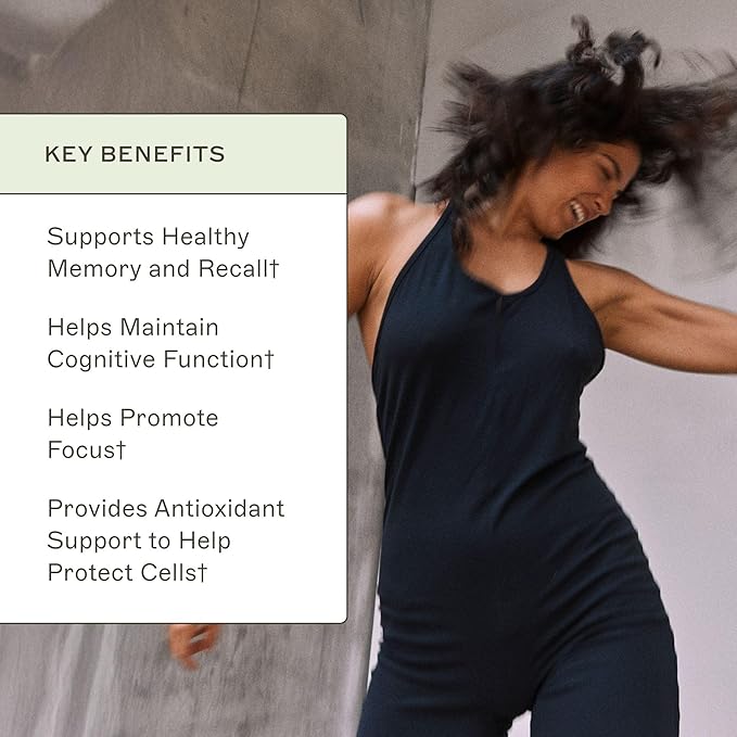 Amy Myers MD NeuroLive - Brain Health Supplement for Cognitive Function & Focus Support - with Vitamin B - Gluten-Free, Non-Dairy & Non-Soy - 120 Capsules (60 Servings)
