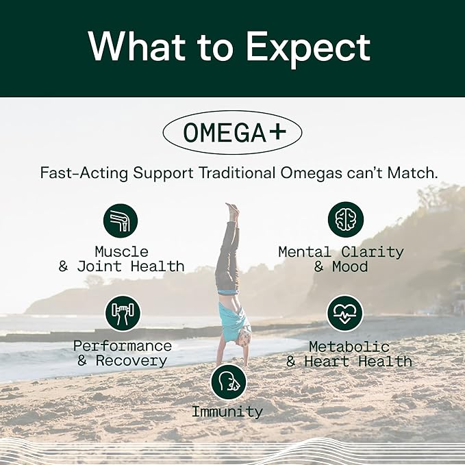 Adapt Naturals Omega 3 Fish Oil Supplement with Bioavailable Curcumin & Black Seed, 1500mg Fish Oil EPA DHA Omega 3 Fatty Acids to Support Joints, Muscles & Heart | Unflavored - 30 Days Supply