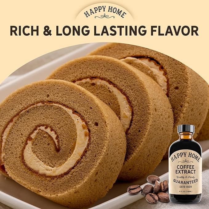 Happy Home Premium Natural Coffee Flavor - Certified Kosher, 4 oz.