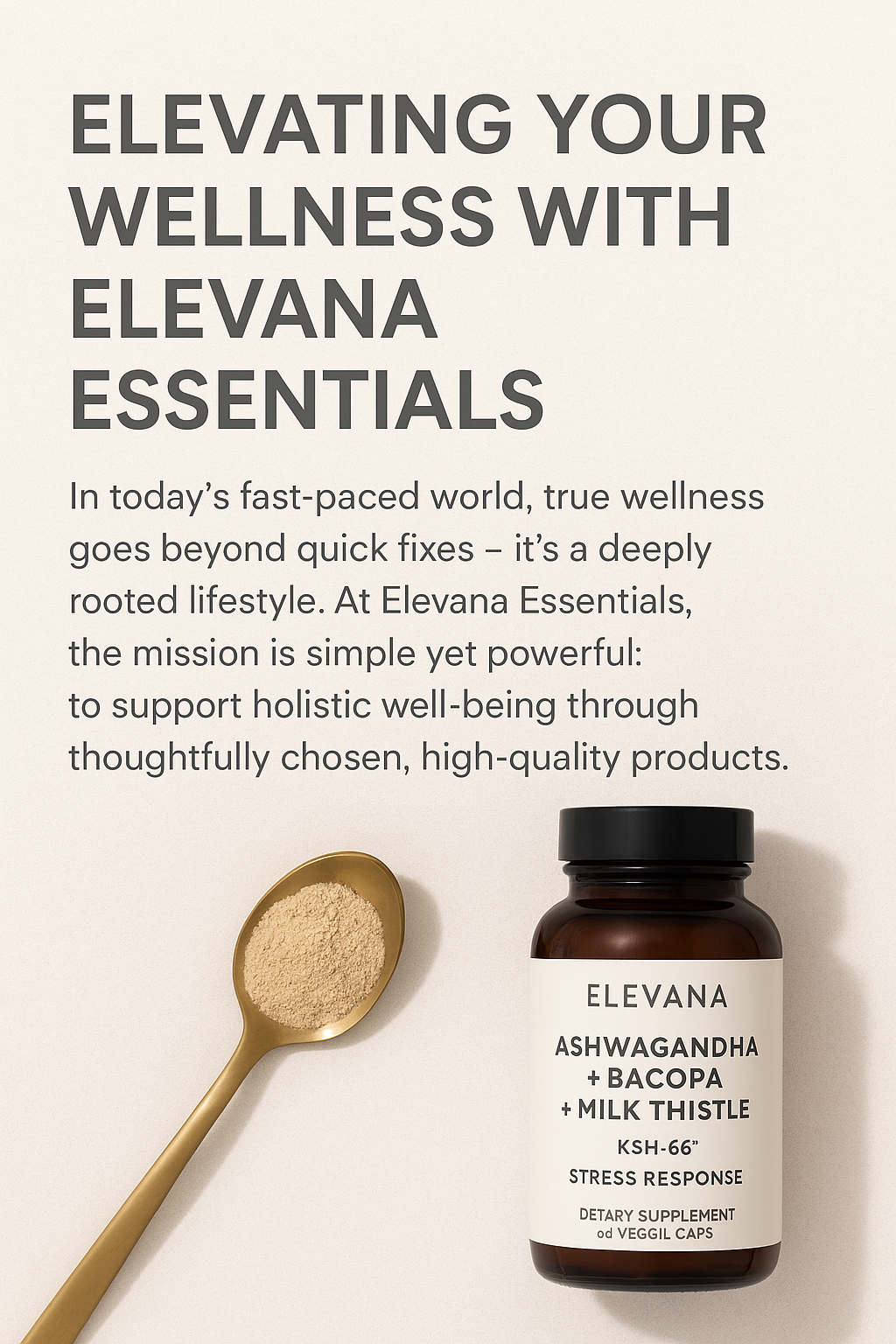 Elevating Your Wellness with Elevana Essentials