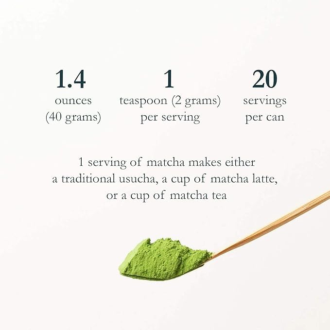 Naoki Matcha Nishio Bloom Masters Collection Matcha – Authentic Japanese Ceremonial Grade Matcha Green Tea Powder from Nishio, Japan (40g / 1.4oz)