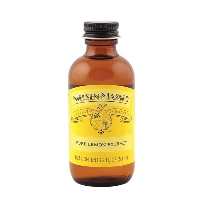 Nielsen-Massey Pure Lemon Extract for Baking and Cooking, 2 Ounce Bottle
