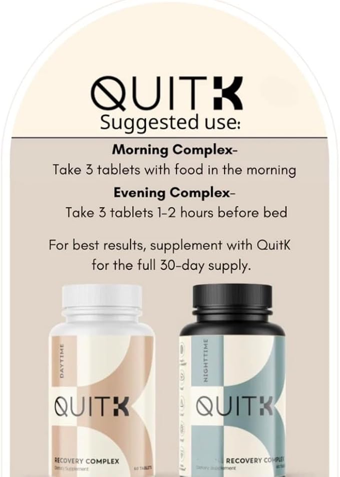 Recovery Complex – Day & Night Formula with 500 mg Ashwagandha, 90 mg Vitamin C, 120 mg Magnesium & Herbal Blend – Sleep, Energy, Stress & Mood Support – 30-Day Supply (180 Tablets)