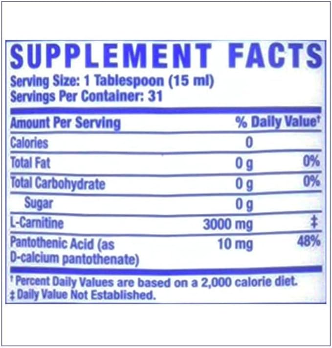 Ronnie Coleman Signature Series L-Carnitine XS 3000 Liquid, Amino Acids Metabolism and Lean Muscle Strength Support, Stimulant Free, Sugar Free, Zero Carbs, Strawberry Kiwi, 16 Oz