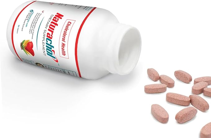 Advanced Cholesterol Support Formula | 90 Vegan Tablets | Red Yeast Rice Extract, Olive Oil, Oatmeal, CoQ10, Grape Seed Extract