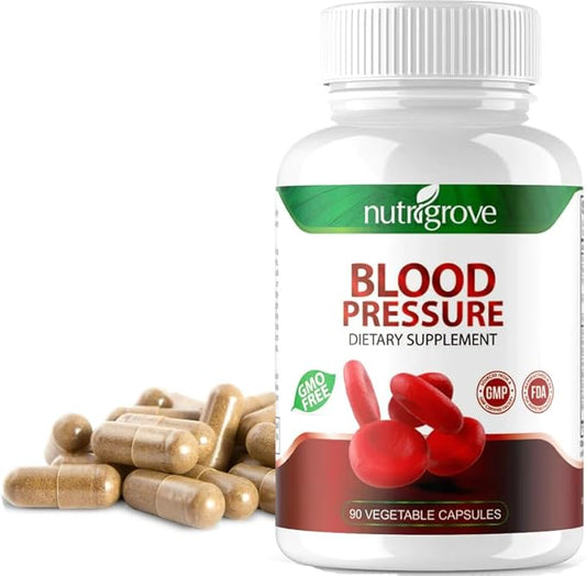 Blood Pressure Supplement 90 Vegan Capsules