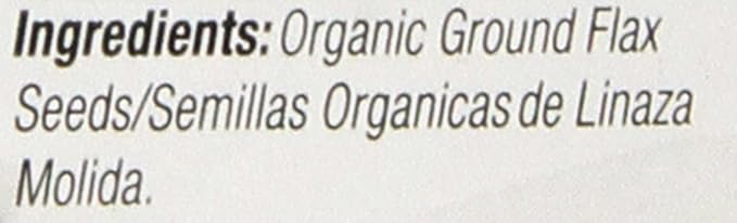 Badia Organic Flax Seed, Ground, 16-Ounce (Pack of 2)