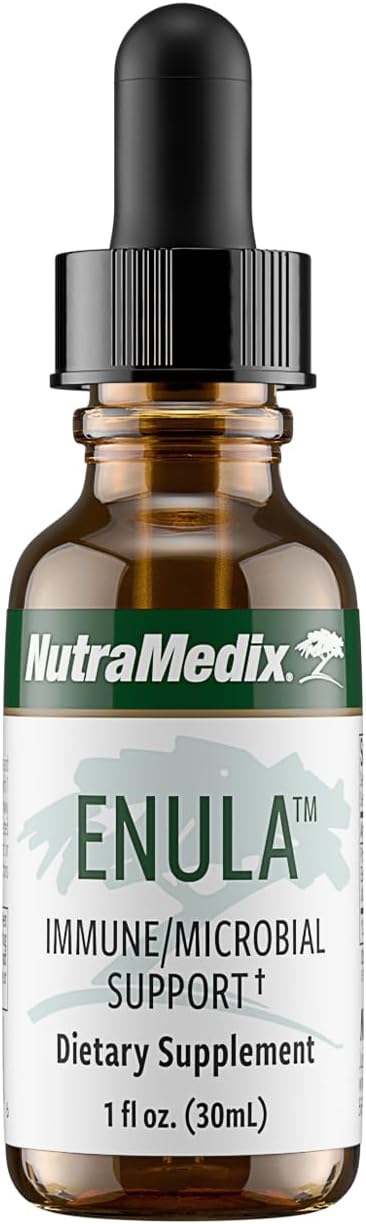 NutraMedix Enula Liquid Drops for Antioxidant & Immune Support - Elecampane Root & Jalap Root Extract to Promote Healthy Immune Defense - Bioavailable Herbal Supplement (1oz / 30ml)