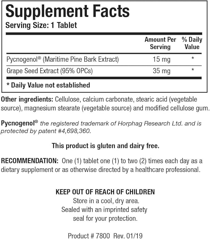 Biotics Research Bio Cyanidins Loaded with Oligomeric Proanthocyanidin Compounds OPC, Radiant Skin, Botanically Based Antioxidant Support, Heart Health, Polyphenols from Pine, 60 Tablets