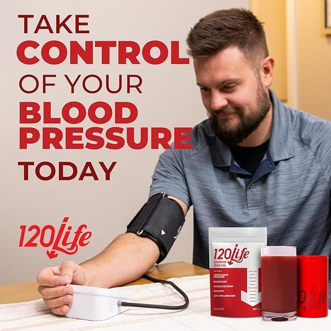 Blood Pressure Support, Natural Beet Root Powder Drink Mix with Pomegranate Powder, Cranberry Supplement, Tart Cherry, Hibiscus, and Magnesium (28 Servings) - Gluten-Free, Vegan