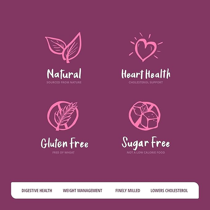 Sugar-Free Psyllium Husk Fiber Powder, Berry Flavored 19 oz