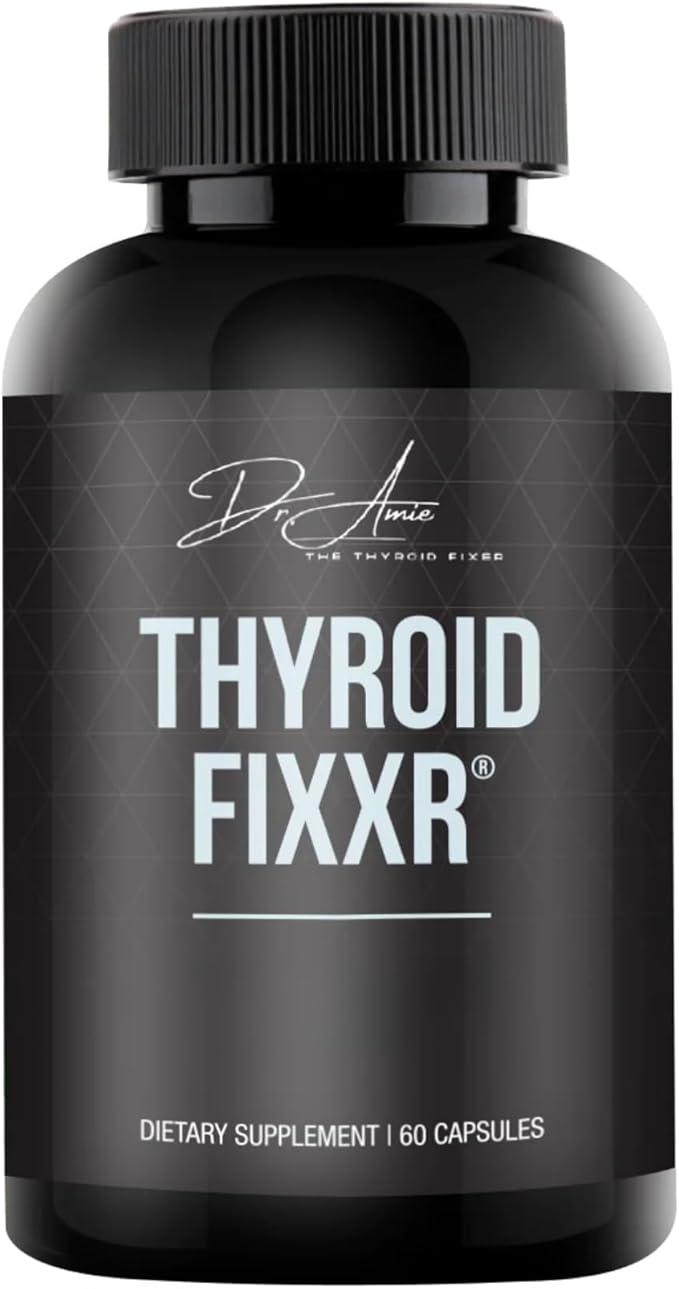 Thyroid Support by Dr. Amie | T2 Thyroid Supplement | 30 Day Supply, 60 Capsules