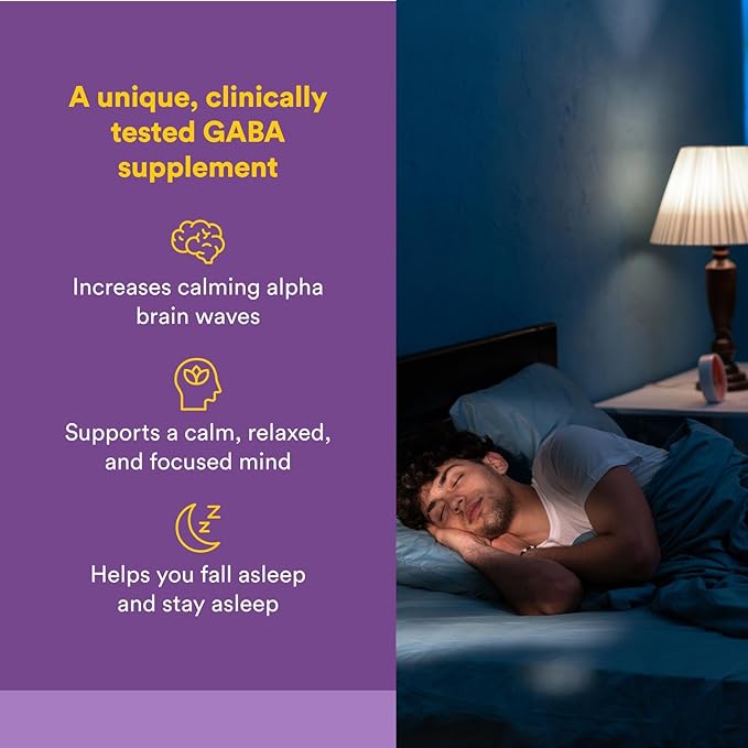 Natural Factors Stress-Relax Pharma GABA 250 mg, Non-Drowsy Stress Support for Relaxation and Mental Focus, 60 Vegetarian Capsules