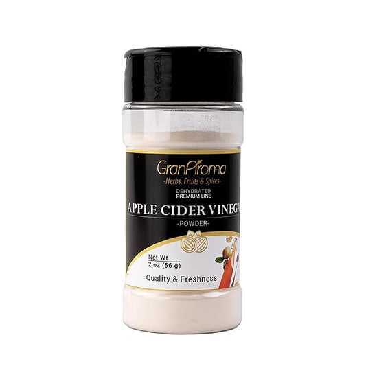 GranAroma Apple Cider Vinegar Powder, 2 oz, Tangy Flavor, Chips & Dips, Seasoning Powder