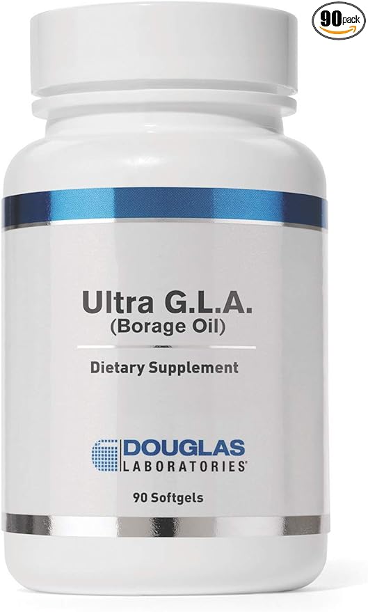 Douglas Laboratories Ultra G.L.A. (Borage Oil) | 240 mg. Gamma Linolenic Acid | 90 Softgels