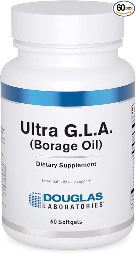 Douglas Laboratories Ultra G.L.A. (Borage Oil) | 240 mg. Gamma Linolenic Acid | 60 Softgels