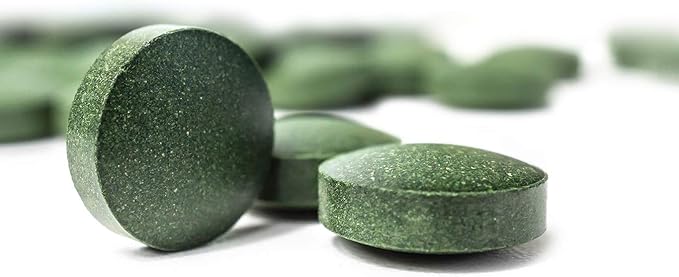 On Target Living Organic Spirulina Chlorella | Supergreens | USDA Organic | 1000 Tablets- 250 G (8.8 oz) | Vegan | Immune Support | Alkalyzing | Nutrient Dense | Protein Dense