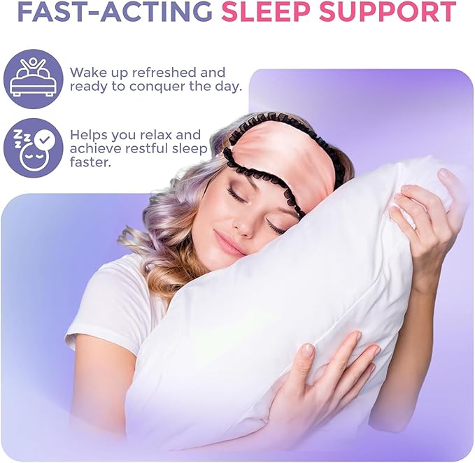 NUKA Melatonin 1mg Sleep Aid | Chamomile & Lavender Oral Strips for Relaxation & Healthy Sleep Cycles | Fast Dissolving, Sugar-Free, Portable - 30 Count