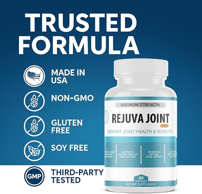 Rejuva Joint Maximum Strength Joint Support Supplement, 60 Capsules, Vitamins and Minerals (1)