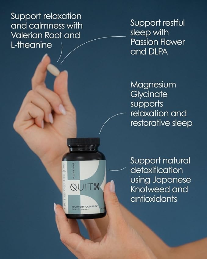 Recovery Complex – Day & Night Formula with 500 mg Ashwagandha, 90 mg Vitamin C, 120 mg Magnesium & Herbal Blend – Sleep, Energy, Stress & Mood Support – 30-Day Supply (180 Tablets)