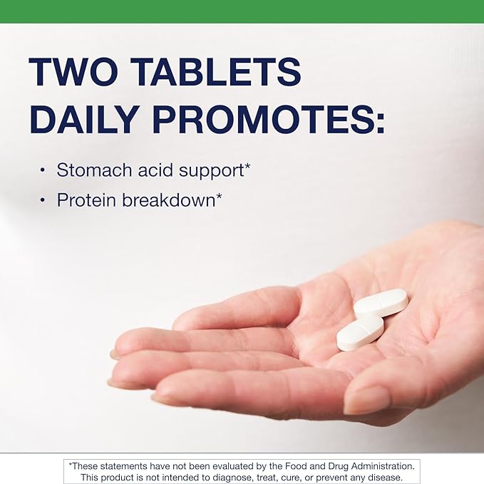 Metagenics SpectraZyme Betaine HCI + Pepsin - Supports Stomach Health & Aids in Digestion* - with Betaine HCl & Pepsin - Proteolytic Digestive Enzyme* - Non-GMO - 135 Servings - 270 Tablets